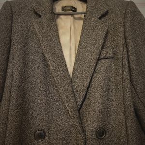 One button classic coat